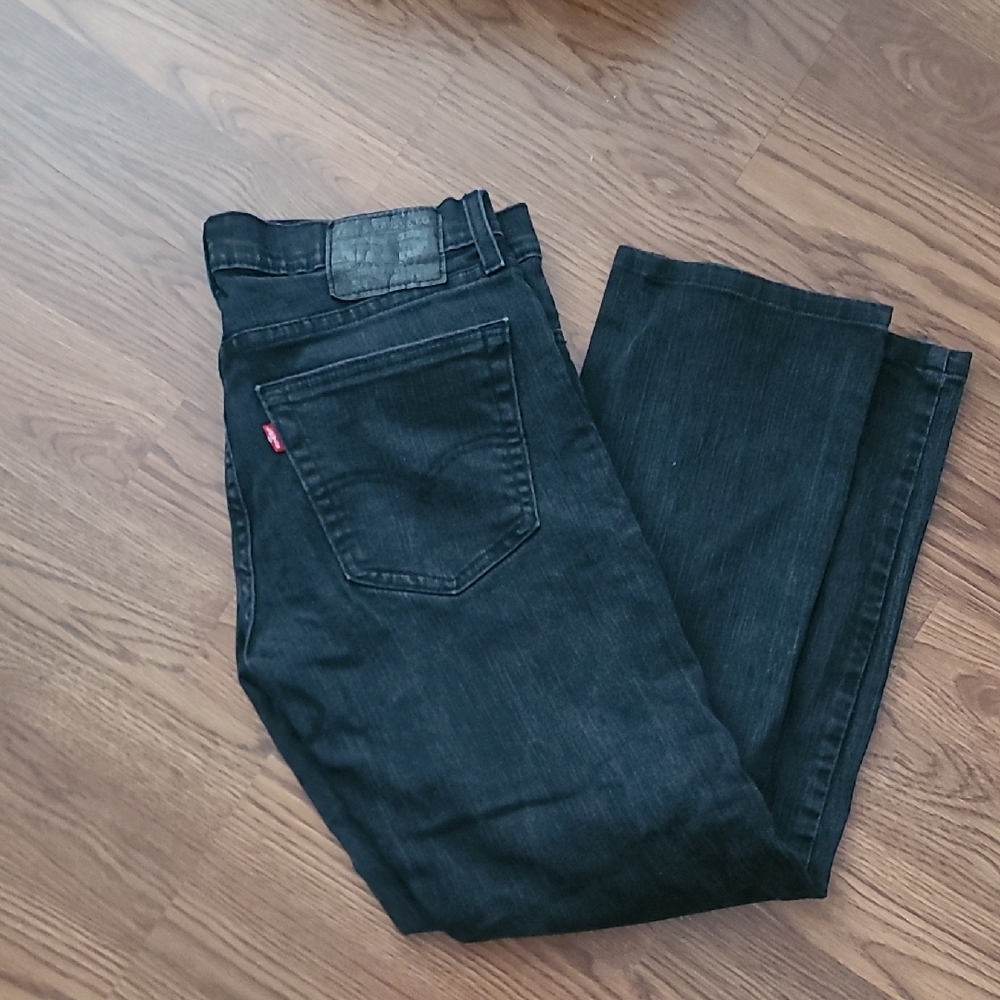 Men's Black Levi's 559 30 x 32 Jeans Relaxed Straight